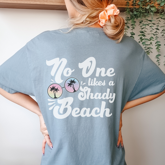 No one likes a shady beach - DTF print