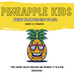 Pineapple Kids Bring your Drawing to life | Paper to Transfer | PNG Rendering of drawing