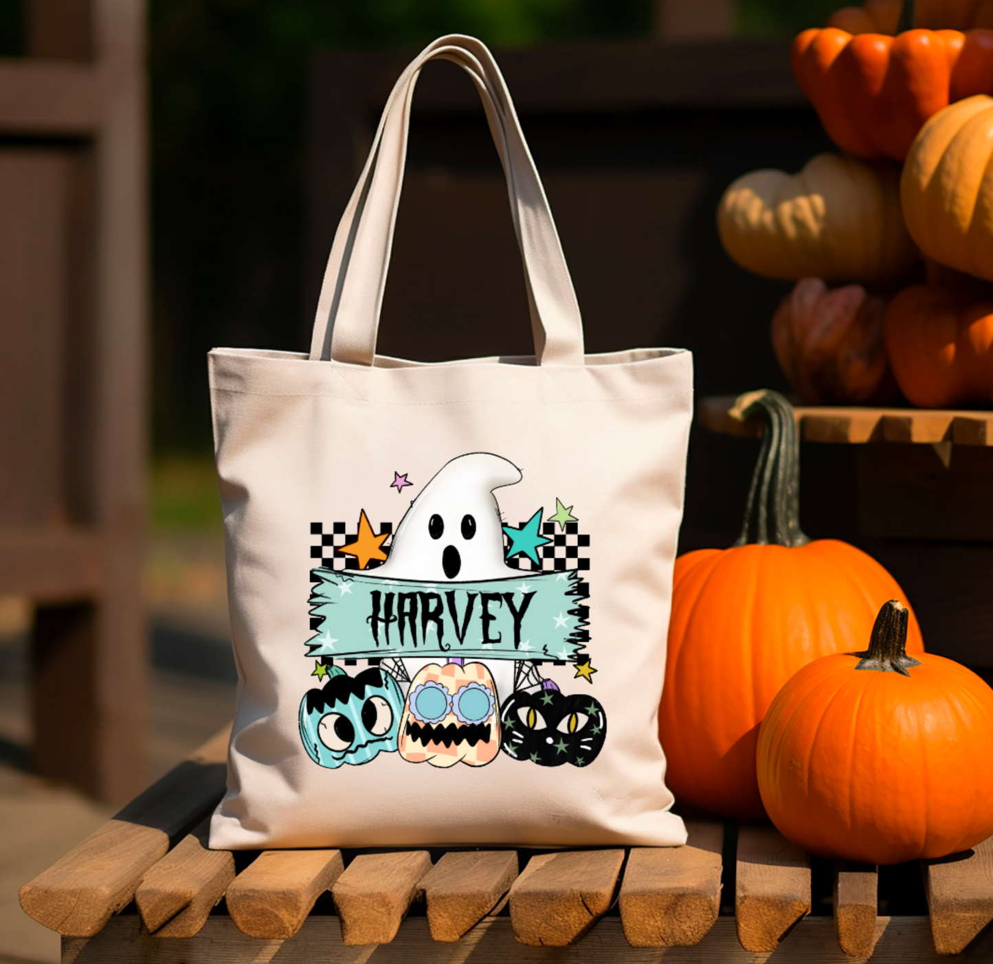 Custom Halloween Treat Bag prints