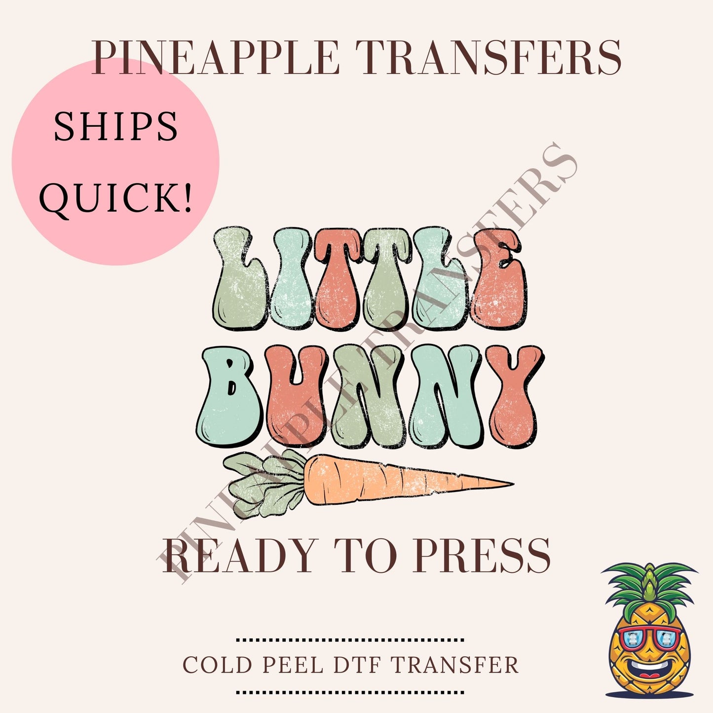 Little Bunny - DTF print