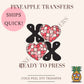 Xoxo disco valentine  | Valentine's Day DTF transfer - DTF print