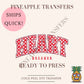 Love | Valentine's Day DTF transfer - DTF print