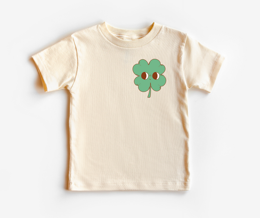 Clover with face Pocket print